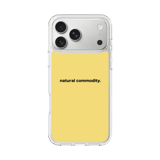 スリムプロテクションケース［ NATURAL COMMODITY Yellow ］