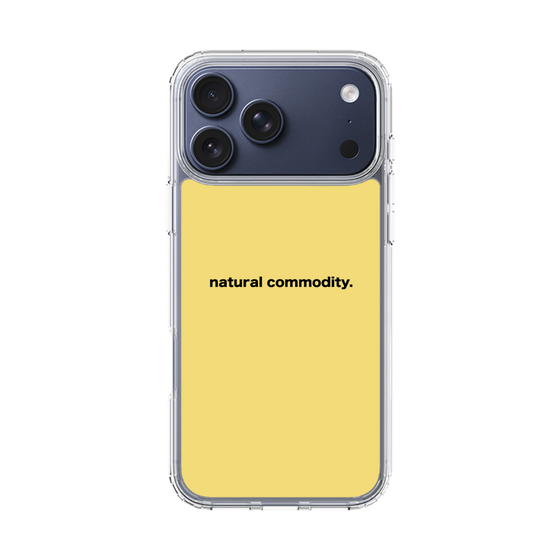 スリムプロテクションケース［ NATURAL COMMODITY Yellow ］