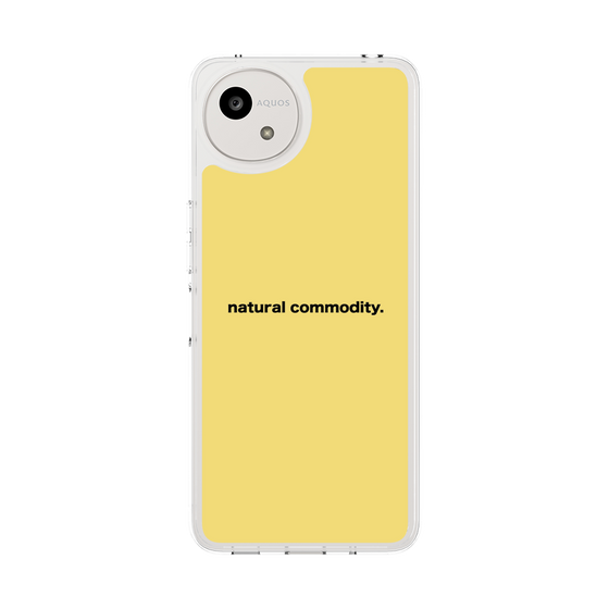 スリムプロテクションケース［ NATURAL COMMODITY Yellow ］