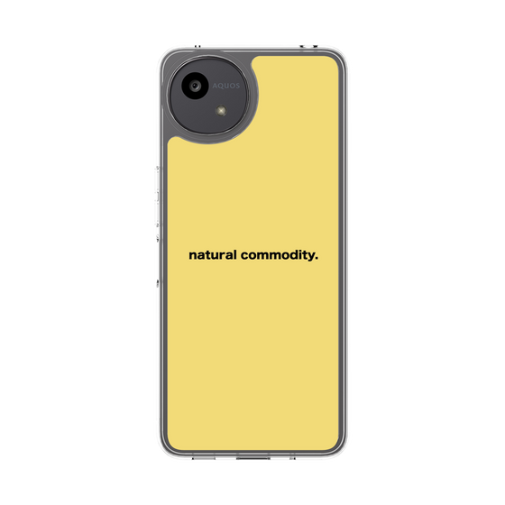 スリムプロテクションケース［ NATURAL COMMODITY Yellow ］