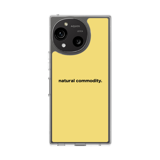 スリムプロテクションケース［ NATURAL COMMODITY Yellow ］