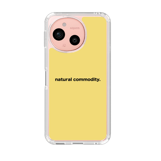 スリムプロテクションケース［ NATURAL COMMODITY Yellow ］