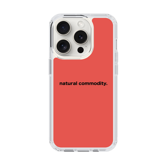 スリムプロテクションケース［ NATURAL COMMODITY Red ］