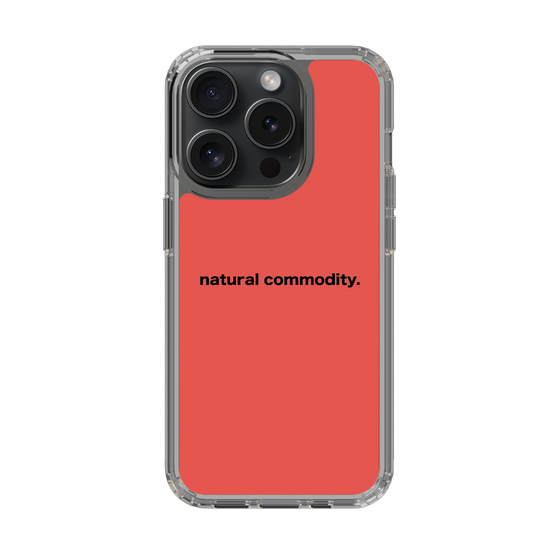 スリムプロテクションケース［ NATURAL COMMODITY Red ］