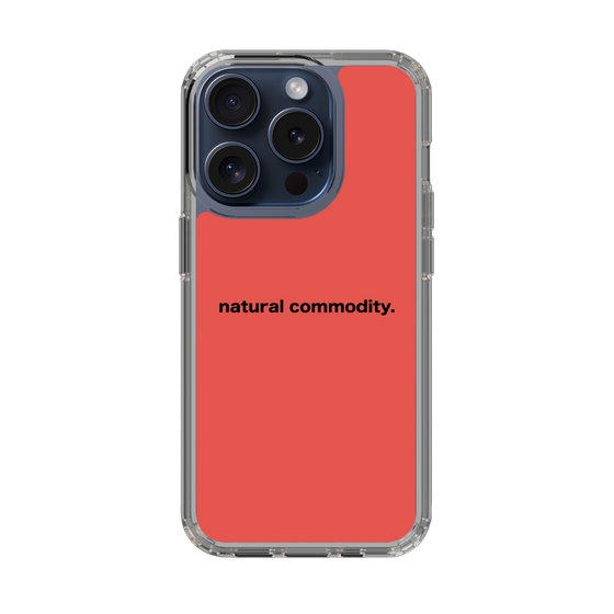 スリムプロテクションケース［ NATURAL COMMODITY Red ］