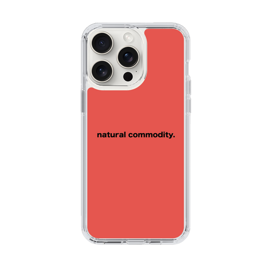 スリムプロテクションケース［ NATURAL COMMODITY Red ］