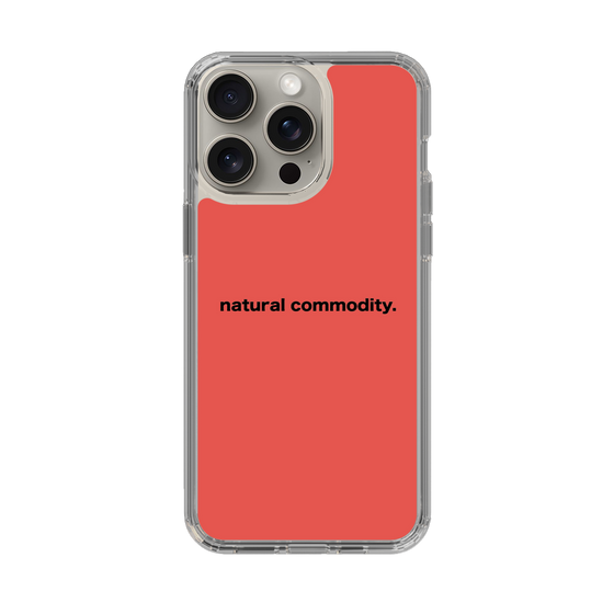 スリムプロテクションケース［ NATURAL COMMODITY Red ］