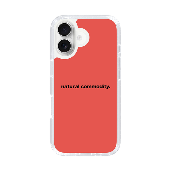 スリムプロテクションケース［ NATURAL COMMODITY Red ］