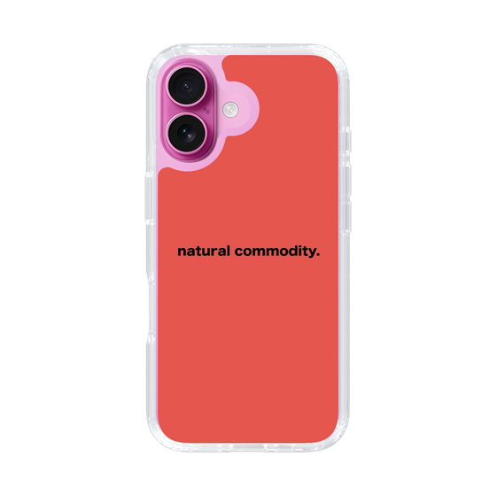 スリムプロテクションケース［ NATURAL COMMODITY Red ］