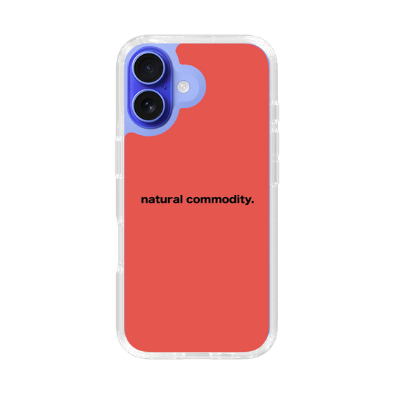 スリムプロテクションケース［ NATURAL COMMODITY Red ］