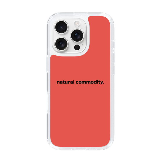 スリムプロテクションケース［ NATURAL COMMODITY Red ］