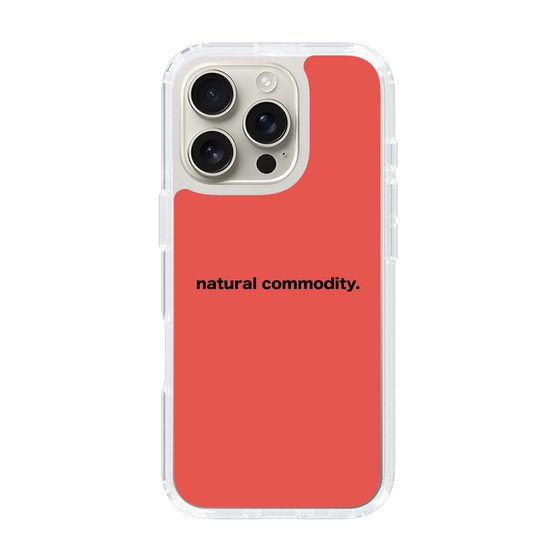 スリムプロテクションケース［ NATURAL COMMODITY Red ］