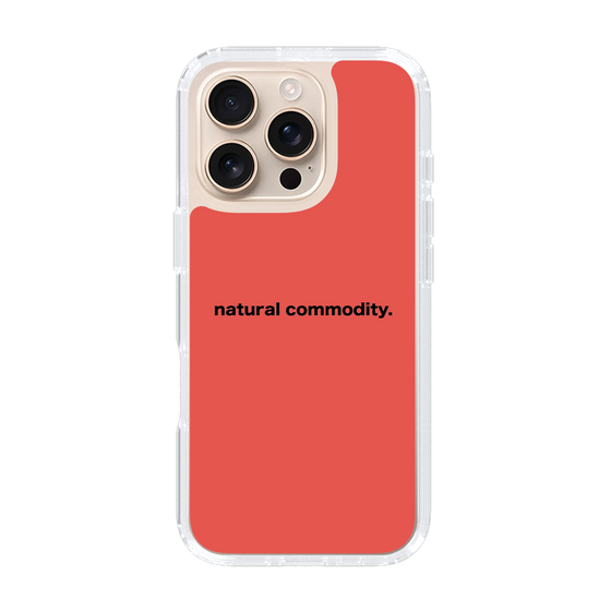 スリムプロテクションケース［ NATURAL COMMODITY Red ］