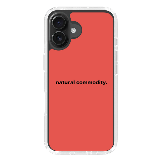 スリムプロテクションケース［ NATURAL COMMODITY Red ］