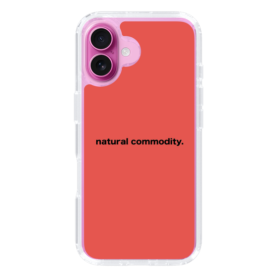 スリムプロテクションケース［ NATURAL COMMODITY Red ］