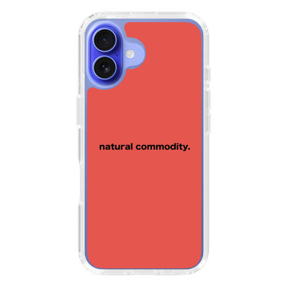 スリムプロテクションケース［ NATURAL COMMODITY Red ］