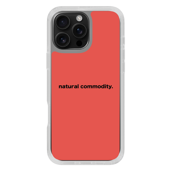 スリムプロテクションケース［ NATURAL COMMODITY Red ］