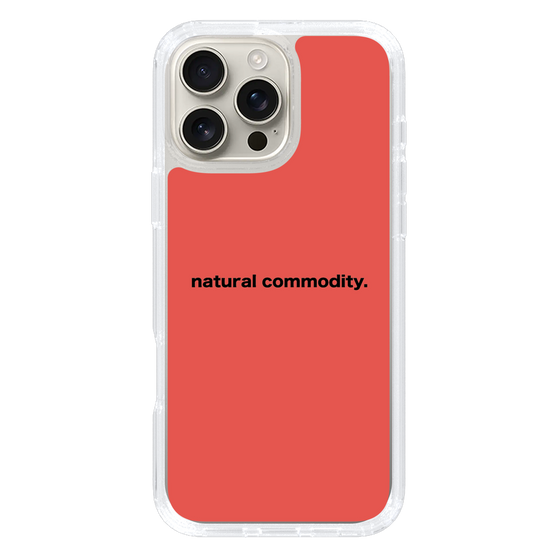 スリムプロテクションケース［ NATURAL COMMODITY Red ］