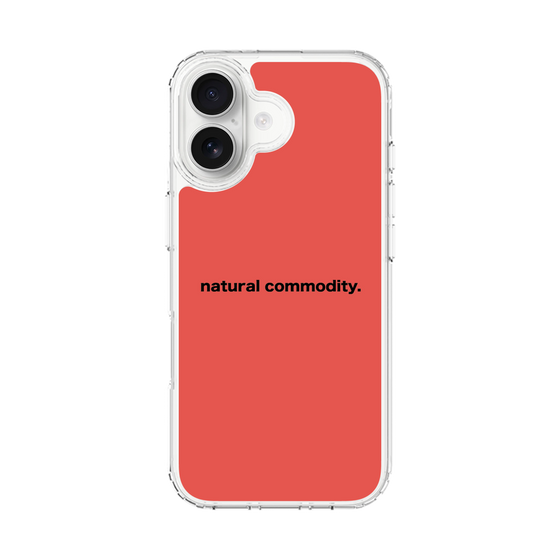スリムプロテクションケース［ NATURAL COMMODITY Red ］