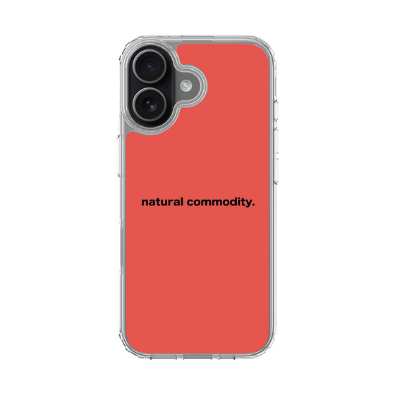 スリムプロテクションケース［ NATURAL COMMODITY Red ］