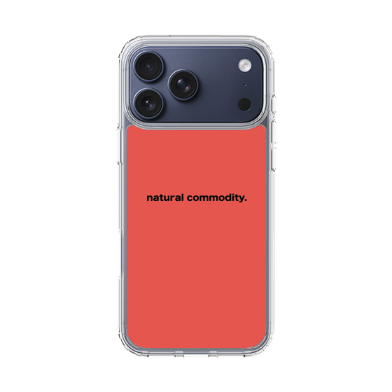 スリムプロテクションケース［ NATURAL COMMODITY Red ］