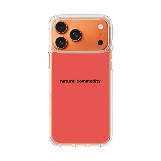 スリムプロテクションケース［ NATURAL COMMODITY Red ］
