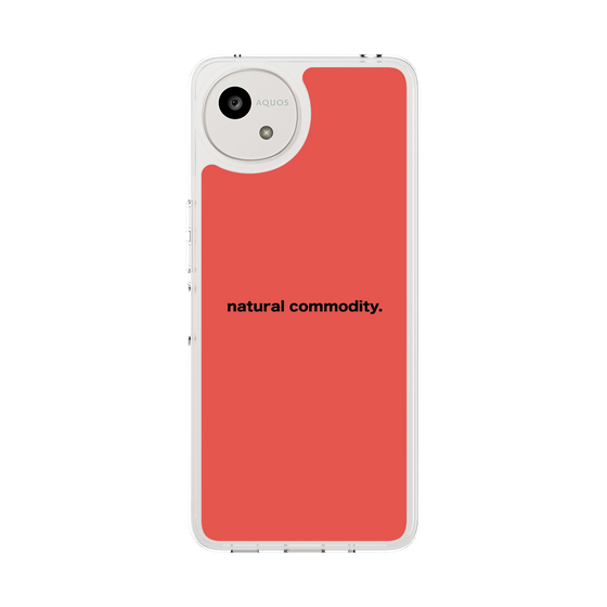 スリムプロテクションケース［ NATURAL COMMODITY Red ］