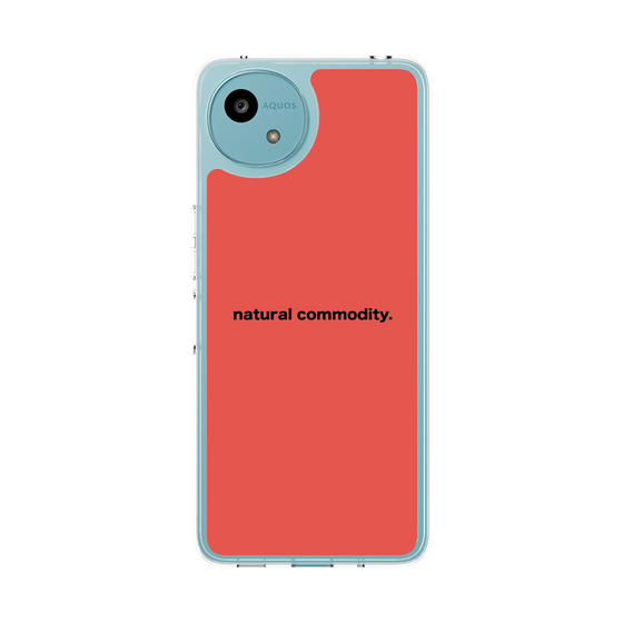 スリムプロテクションケース［ NATURAL COMMODITY Red ］