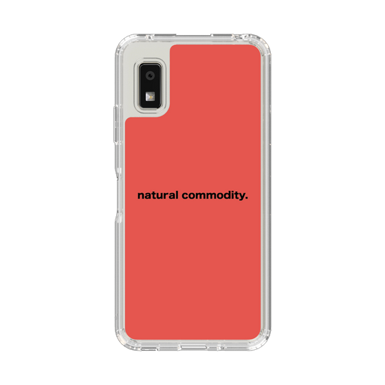 スリムプロテクションケース［ NATURAL COMMODITY Red ］