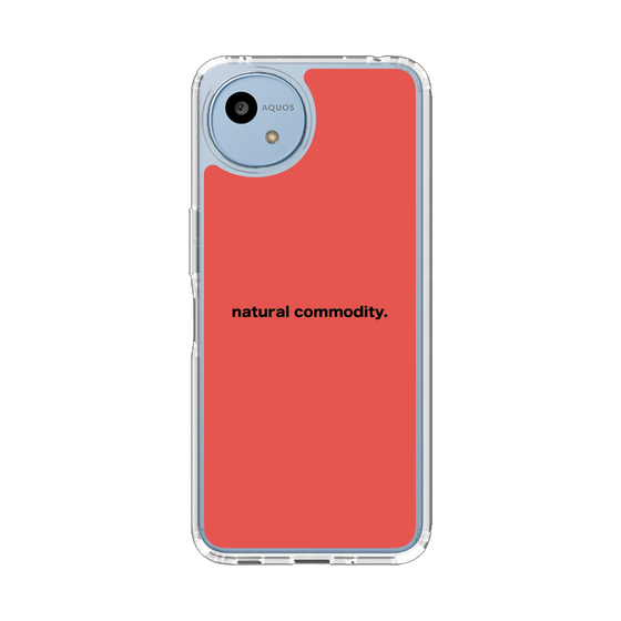 スリムプロテクションケース［ NATURAL COMMODITY Red ］