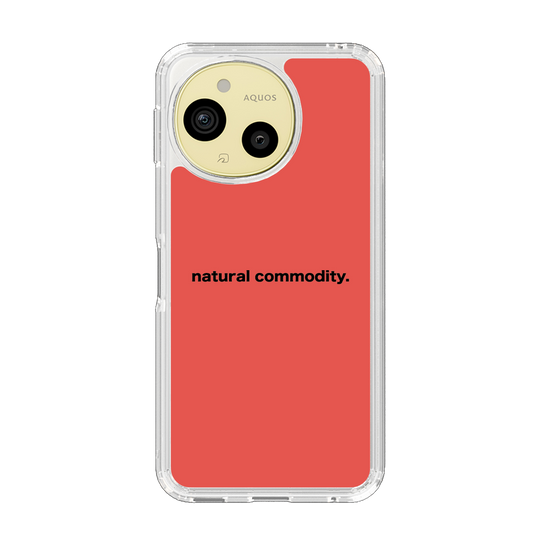 スリムプロテクションケース［ NATURAL COMMODITY Red ］