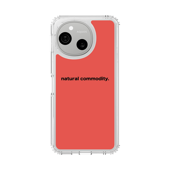 スリムプロテクションケース［ NATURAL COMMODITY Red ］