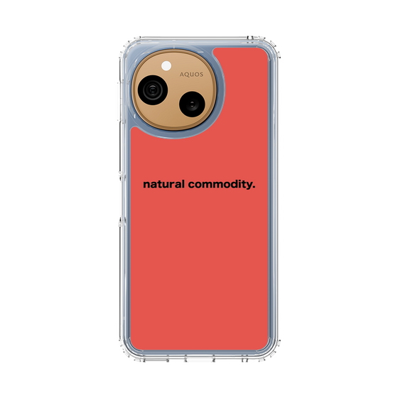 スリムプロテクションケース［ NATURAL COMMODITY Red ］