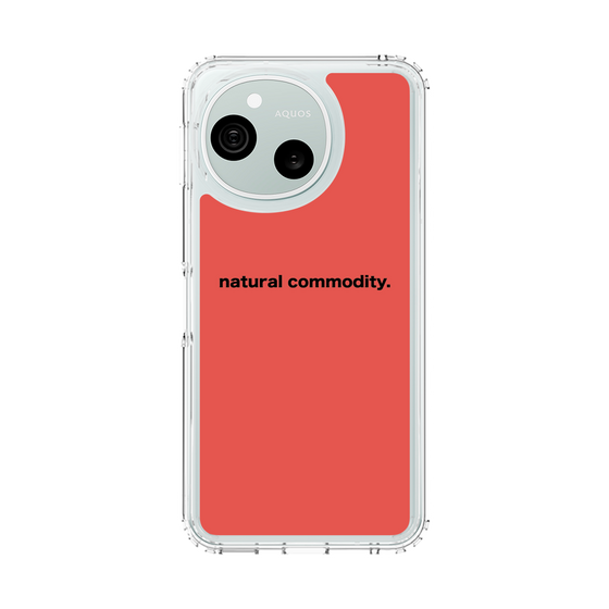 スリムプロテクションケース［ NATURAL COMMODITY Red ］