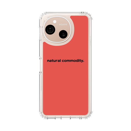 スリムプロテクションケース［ NATURAL COMMODITY Red ］