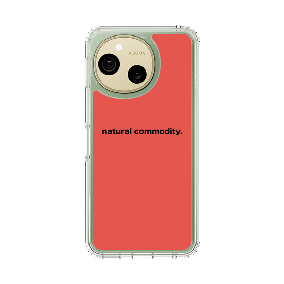 スリムプロテクションケース［ NATURAL COMMODITY Red ］