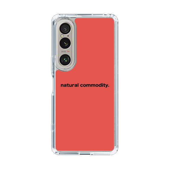 スリムプロテクションケース［ NATURAL COMMODITY Red ］