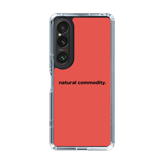 スリムプロテクションケース［ NATURAL COMMODITY Red ］