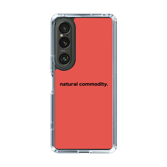 スリムプロテクションケース［ NATURAL COMMODITY Red ］