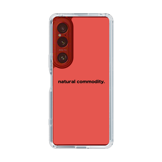 スリムプロテクションケース［ NATURAL COMMODITY Red ］