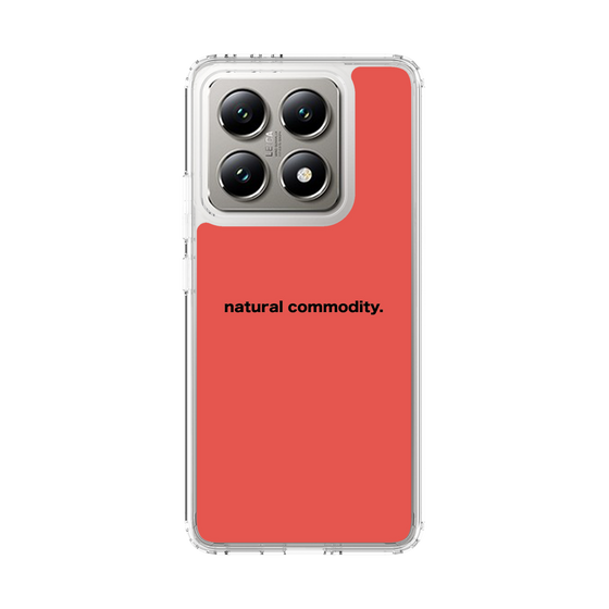 スリムプロテクションケース［ NATURAL COMMODITY Red ］