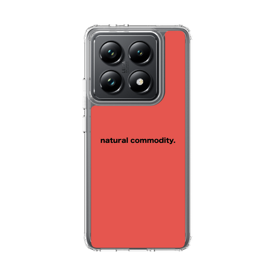 スリムプロテクションケース［ NATURAL COMMODITY Red ］