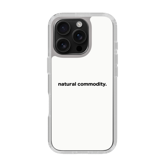 スリムプロテクションケース［ NATURAL COMMODITY White ］