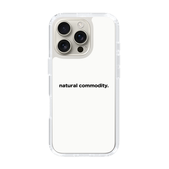 スリムプロテクションケース［ NATURAL COMMODITY White ］