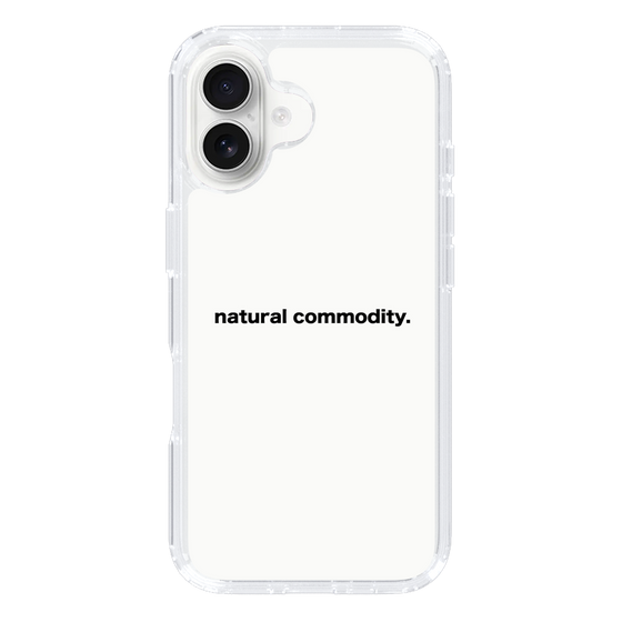 スリムプロテクションケース［ NATURAL COMMODITY White ］