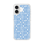 スリムプロテクションケース［ LANVIN en Bleu - Logo Pattern - Blue ］