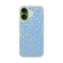 スリムプロテクションケース［ LANVIN en Bleu - Logo Pattern - Blue ］