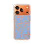 スリムプロテクションケース［ LANVIN en Bleu - Logo Pattern - Blue ］