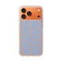 スリムプロテクションケース［ LANVIN en Bleu - Logo Pattern - Blue ］