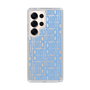 スリムプロテクションケース［ LANVIN en Bleu - Logo Pattern - Blue ］